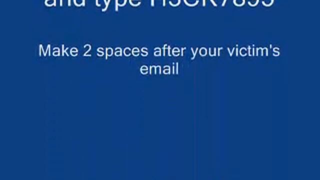 How to hack Windows Live or MSN Emails (NO JOKE WORKS 100%) смотреть онлайн