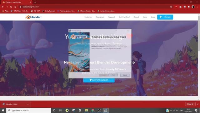 How to install Blender on Windows (2021) смотреть онлайн