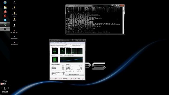 chkdsk j: /r /f consumindo muita memória RAM alocada para a função. смотреть онлайн