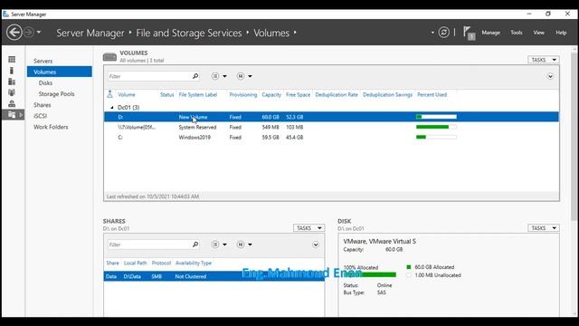 How To Free Up Space Deleting Redundant Data Using Data Deduplication in Windows Server 2019 смотреть онлайн