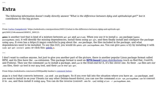 Ubuntu: What is the difference between dpkg and aptitude/apt-get? (2 Solutions!!) смотреть онлайн