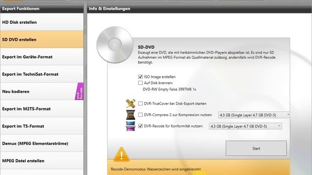 DVR-Studio HD4 - SKY Senderumstellung SD in DVB-S2 (h.264) смотреть онлайн