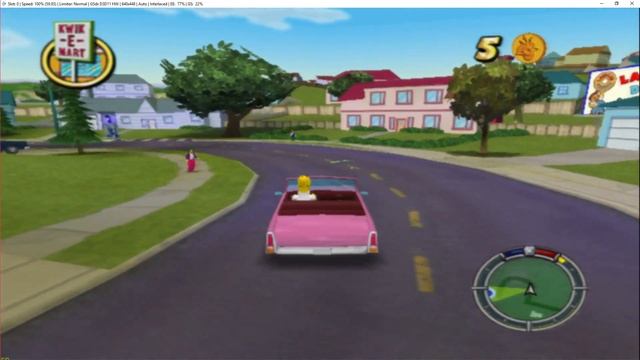 [PS2 Emulator] PCSX2 1.4.0 | Simpson's Hit and Run смотреть онлайн