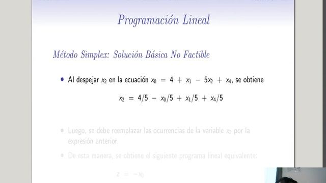 Complejidad y optimización Clase 7-3 Simplex solución básica no factible смотреть онлайн