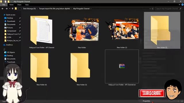 Icon Folder Anime Haikyuu!! for Windows + Link Download in Description смотреть онлайн