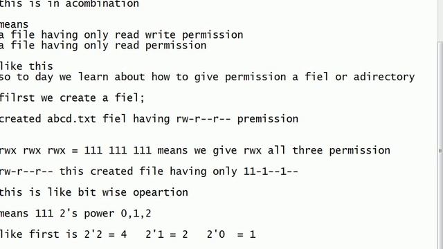 chmod linux file permission смотреть онлайн