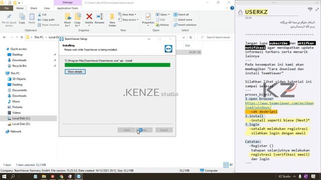 Berbagi file antar komputer menjadi lebih mudah dengan TeamViewer смотреть онлайн