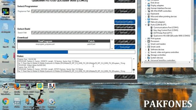 QMobile Noir Z9 Flashing with QPST смотреть онлайн