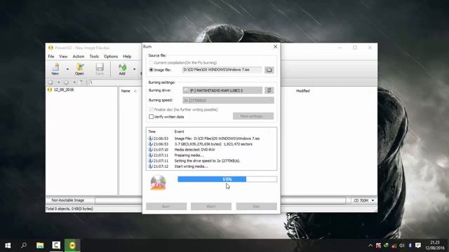 Cara Burning CD DVD Menggunakan Power ISO YouTube смотреть онлайн