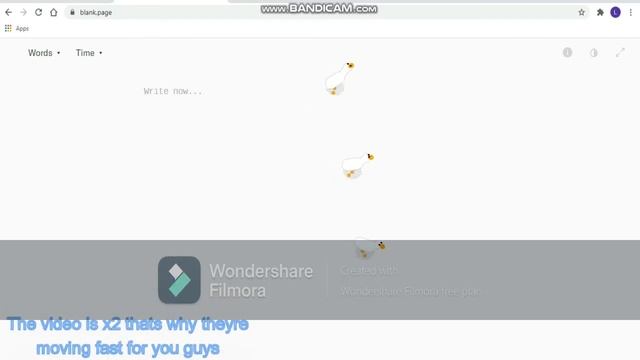 Literally getting annoyed by a bad goose in Desktop Goose [read description] смотреть онлайн