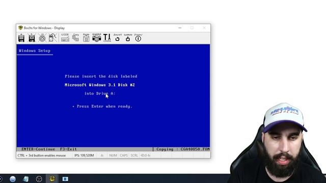 PS2 Bochs - Rodando Windows 3.11 no PS2! Agora funcionou??? смотреть онлайн
