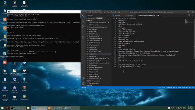 Cài windows 11 bằng DISM смотреть онлайн