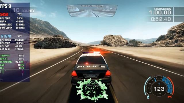 Need for Speed: Hot Pursuit | AMD Radeon HD5450 1GB (900p Medium Settings) смотреть онлайн