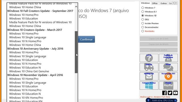 COMO BAIXAR QUALQUER WINDOWS ISO ORIGINAL 2019 смотреть онлайн