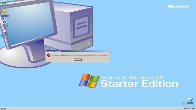 Windows XP Starter Crazy Error смотреть онлайн