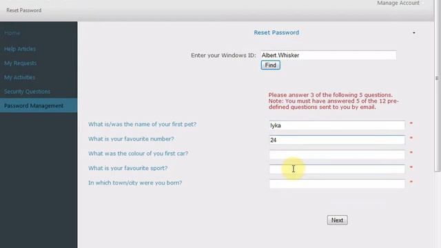 Cased Dimensions SCSM Password Reset - Outline смотреть онлайн