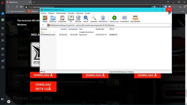 Tutorial Como instalar MSI Afterburner (Especificaciones Tecnicas En Juegos) - DragonFlame Tutos смотреть онлайн