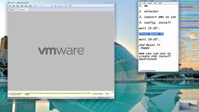 How to install Mac OS X Lion 10.7.5 on VMWare Workstation смотреть онлайн