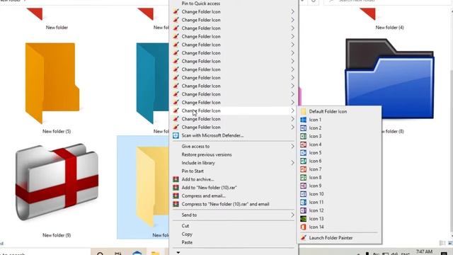 💥How to Change Folder Color & Cuztomize Folders in Windows 10💥 смотреть онлайн