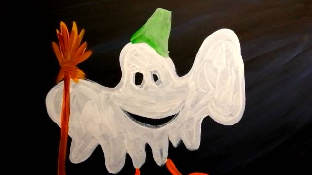 Как нарисовать привидение смотреть онлайн