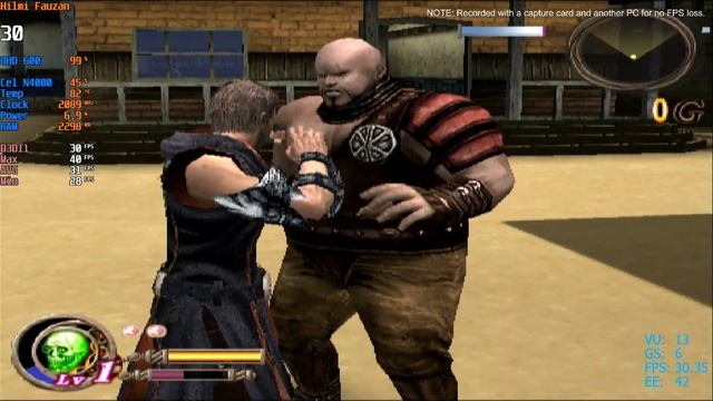 God Hand | Celeron N4000 + UHD 600 | 4GB RAM | PCSX2 Stable смотреть онлайн