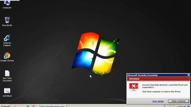 Microsoft Security Essential detection test смотреть онлайн