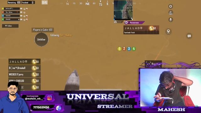 BGMI 2.1 UPDATE GAMEPLAY LIVE STREAM || FACE CAM || With Universal Streamer 😍 смотреть онлайн