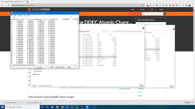 Overview for running Chargemol program on Windows OS to compute atomic charges, ASM, and bond order смотреть онлайн