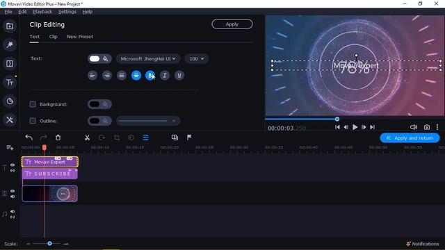 How To Make Intro For Videos In Movavi Video Editor Plus | Movavi Tutorials смотреть онлайн