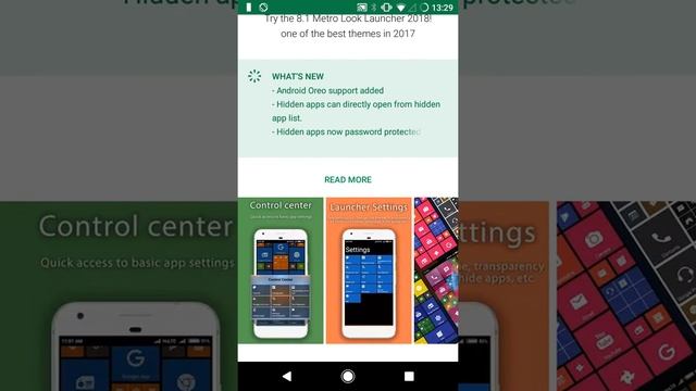 Best Ever Windows Phone Metro Launcher Available On Android Video Demo Preview смотреть онлайн