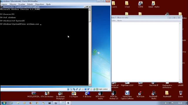 Quebrando a senha de Usuário do windows 7 смотреть онлайн