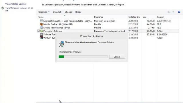 How to Uninstall Preventon Antivirus 5.2 смотреть онлайн