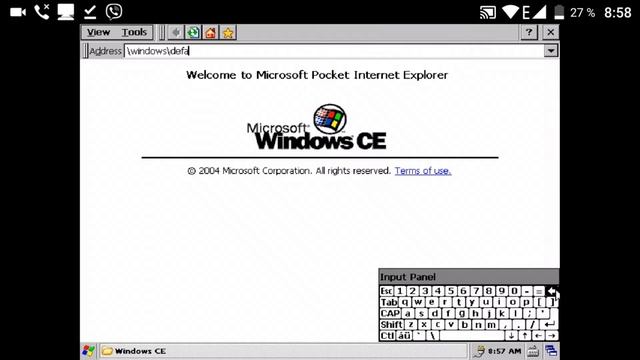 Запуск Windows CE на android устройстве (limbo pc) смотреть онлайн