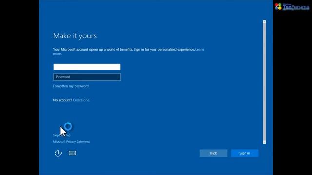 Windows 10 - Install with a Local Account смотреть онлайн