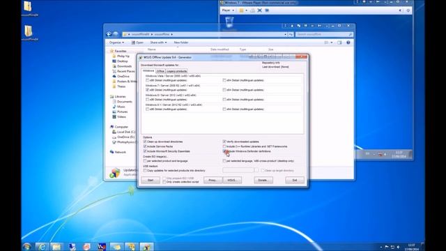 WSUS Offline Update Downloading Updates and Preparing for Offline Installation смотреть онлайн