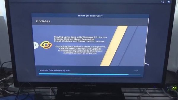 windows 12 Install (Linux Lite)
