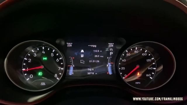 2020 Jeep Compass Trailhawk 100miles MPG Test