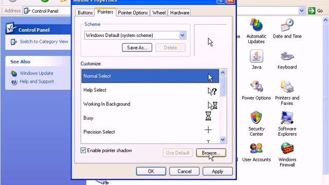 More Advanced Features Of Windows XP - Windows Control Panel Mouse Options смотреть онлайн