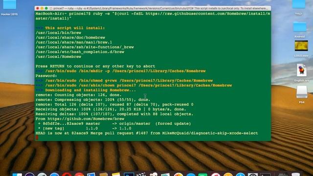 ADB on MAC OS X смотреть онлайн