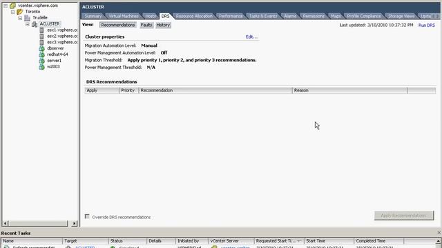 VMware Vsphere (DRS cluster) part 13 смотреть онлайн