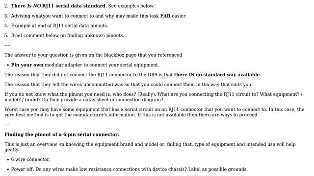 Electronics: How do I do the 6 pin RJ11 to RS232 female serial adapter wiring? (2 Solutions!!) смотреть онлайн