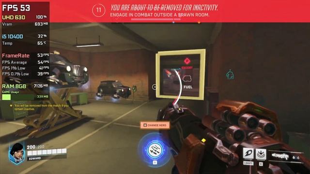 Intel UHD vs Overwatch 2 смотреть онлайн