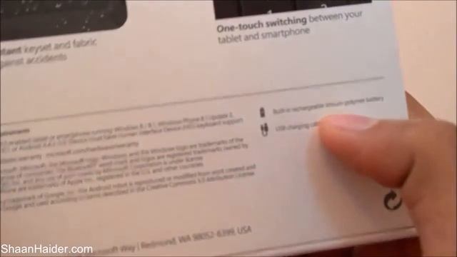 Microsoft Universal Foldable Bluetooth Keyboard - Unboxing and First Impressions смотреть онлайн