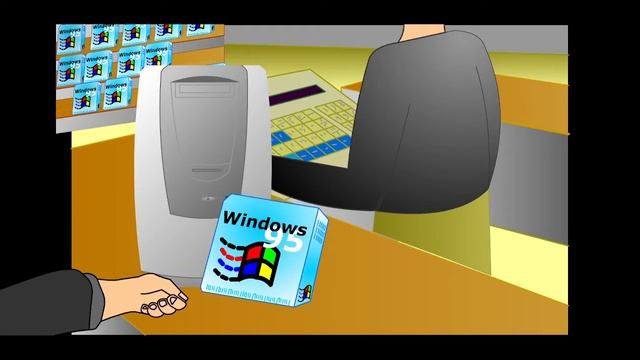 Windows 95 Sucks Animation ("Bought it Up") (2000) (HD) смотреть онлайн
