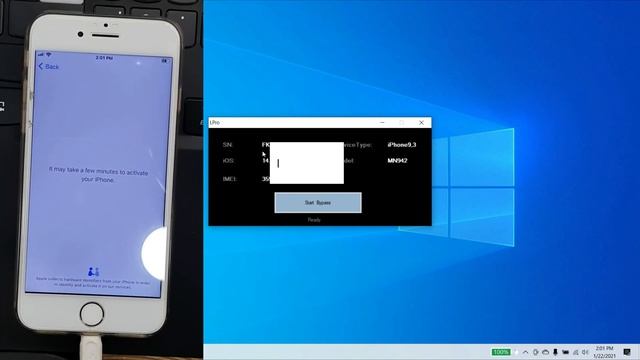 Jailbreak and Bypass IOS 14.3---12.5.1 (No MacOs) On Windows смотреть онлайн