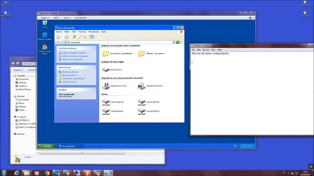 Windows Virtual PC - Windows XP Mode - Executar programas de Windows XP смотреть онлайн