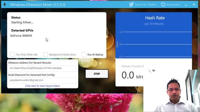 How to Mine Ethereum from Laptop using WINDOWS ETHEREUM MINER - Earn 500-1000 Daily PART-5 HINDI смотреть онлайн