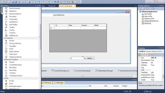 Visual Basic Database Search Button (Lesson 5) смотреть онлайн