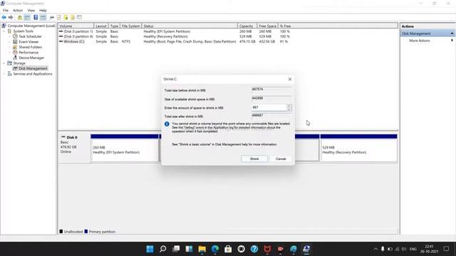 HOW TO CREATE PARTITION ON WINDOWS 11 IN BENGALI смотреть онлайн