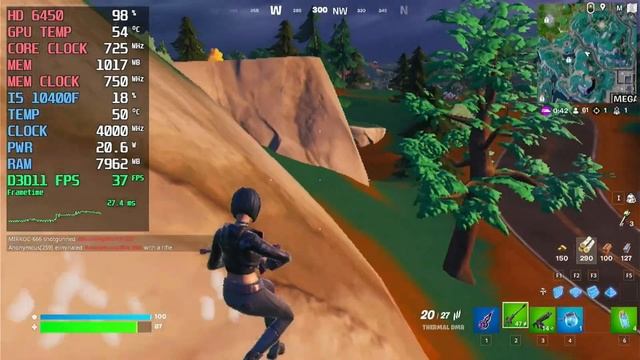 Fortnite | HD 6450 2GB | NimeZ Modded Drivers [HD 6450 in 2023] смотреть онлайн